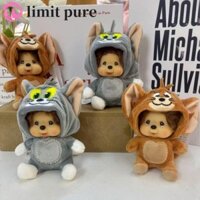 Giới HẠN PURE Monchi Sang Trọng Móc Khóa Động Vật Túi Quần Áo Trang Trí Dễ Thương