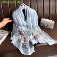 Giới HẠN SÁNG TẠO Khăn choàng Hijab Nữ thêu hoa Thanh lịch Nữ