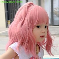 Giới HẠN SÁNG TẠO Trẻ Em Ngắn Bob Tóc Giả Sóng Công Chúa Bé Gái