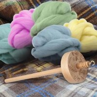 Giới HẠN WALK Drop Spindle Sáng tạo DIY Top Whorl Sợi Spin