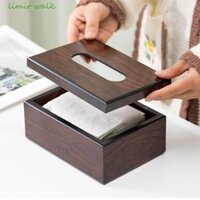 Giới HẠN WALK Hộp Đựng Khăn Giấy Vuông Phòng Khách Thương Mại