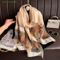 Giới HẠN WALK Khăn choàng Hijab Nữ Thời trang cỡ lớn Nữ