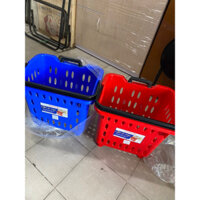 giỏi siêu thị ,giỏ kéo đa năng có bánh xe 47x36x44cm