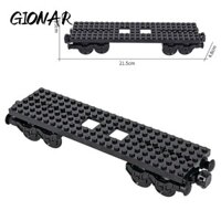 GIONAR 1 Cái Đế Tàu, Quà Tặng Giáng Sinh Lắp Ráp Xe Tải Khối Xây Dựng, MOC City DIY Đồ Chơi Gạch Bánh Xe Sáng Tạo Cho Trẻ Em