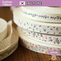 Giống như hàng ngày | [3 Yds & 100 yds] Ruy Băng Cotton Màu Sắc Độc Đáo Dùng Gói Quà Giáng Sinh / Trang Trí Đám Cưới