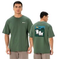 GIORDANO Áo thun in hình thư giãn ngắn tay dành cho nam GIRDANO NAM1094249