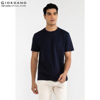 GIORDANO Áo Thun Nam Ngắn Tay Cổ Tròn 01024250