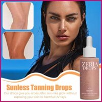 Giọt Thuộc Da Mặt Chống Nắng Bronzer Giọt 60ml Dark Tanner Hydrating Chăm Sóc Da Giả Tan Dưỡng Ẩm Cho wsdvn