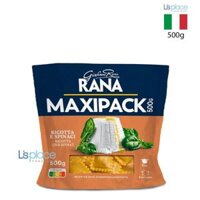 Giovanni Rana Maxipack Nui tươi Ravioli vị phomai Ricotta & cải bó xôi