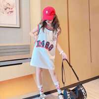 Girls Dresses Sporty Dresses Big Kids Vest Dresses