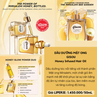 [Gisou] Dầu dưỡng tóc Gisou Honey Infused Hair Oil