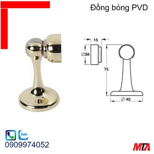 Giữ cửa nam châm Hafele 938.62.038