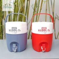 [GIỮ NHIỆT 36H] [BAO ĐẸP] Bình Đá Xcool 7 Lít Duy Tân 23.5 x 22 x 29 cm - Thùng đá Thùng đá 7 lít giữ nhiệt có van xả