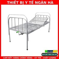 Giường 1 Tay Quay, Giường Bệnh Nhân Inox Có Cọc Màn, Bánh Xe, Inbox Shop Trước Khi Đặt