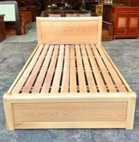 Giường 1m2 gỗ sồi nga GN151