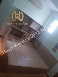 GIƯỜNG 1m8 x 2m x 35 GỖ MDF