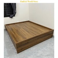 Giường 2 hộc kéo Finili nhiều màu sắc không đầu giường gỗ công nghiệp FINIL9033