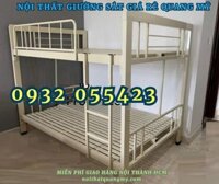 Giường 2 tầng bằng sắt 1m6 x 2m