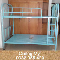 Giường 2 tầng sắt giá rẻ 1m6 x 2m