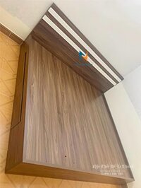 Giường 2mx2m2 Giá Rẻ Màu Óc Chó
