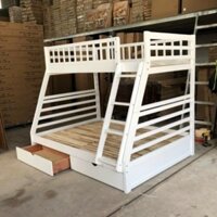 Giường 3 Tầng BF 160 1m4x 2m/1m x 2m ( gỗ tự nhiên vạt kín)