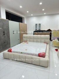 Giường bánh mì bọc nệm 1m8 x 2m