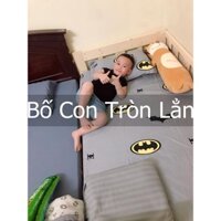 Giường bé liền giường bố mẹ - cũi đa năng liền giường bố mẹ - giường trẻ con - giường cho bé - giường trẻ em