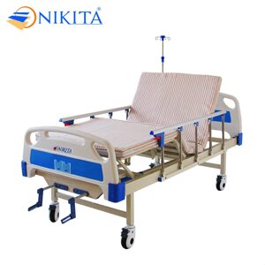 Giường bệnh 2 tay quay Nikita DCN02