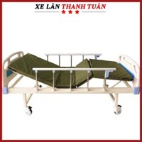 Giường bệnh 2 tay Quay Lucass GB 9E Nâng đầu, nâng chân tiện dụng - Hàng nhập, tiêu chuẩn Mỹ