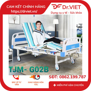 Giường bệnh có bô vệ sinh Tajermy TJM-G02B