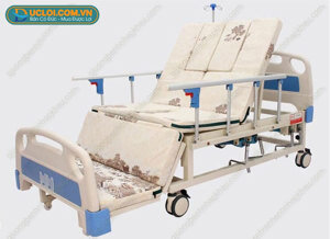 Giường bệnh đa năng điều khiển bằng 4 tay quay TG-BC04