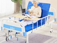 Giường Bệnh Nhân 1 Tay Quay Có Bô Vệ Sinh NAKITO A01S-V
