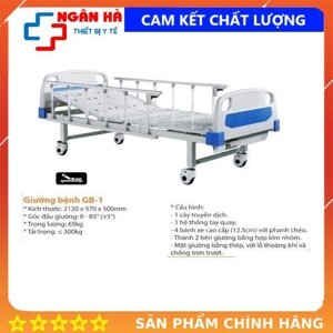 Giường bệnh nhân 1 tay quay Lucass GB-1