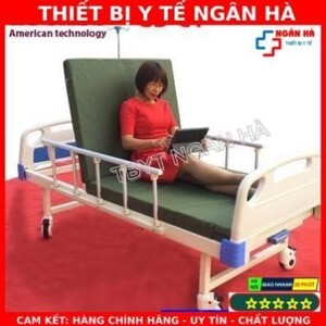 Giường bệnh nhân 1 tay quay Lucass GB-1A