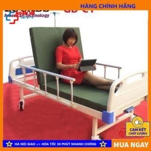 Giường bệnh nhân 1 tay quay Lucass GB-1A