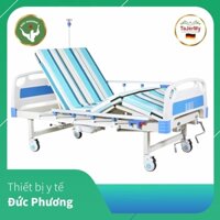 Giường Bệnh Nhân 2 Tay Quay Có Bô Vệ Sinh TJM-G02B