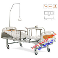 Giường bệnh nhân 2 tay quay ALK06-A233P