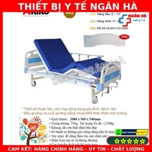 Giường bệnh nhân 3 tay Akiko A82