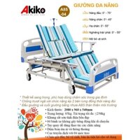 Giường bệnh nhân 4 tay quay Akiko - Nhật Bản, bảo hành 1 năm