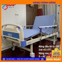Giường Bệnh Nhân Có Bô Vệ Sinh 2 tay quay - HÀNG CTY - HÀNG CTY