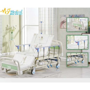 Giường bệnh nhân có tay quay đa năng Tajermy G05