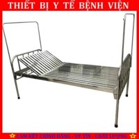 Giường bệnh nhân inox, có cọc màn, thành giường .... - HÀNG HÃNG