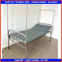Giường bệnh nhân inox, THƯỜNG, 1 TAY , 2 TAY QUAY.