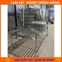 Giường bệnh nhân inox, THƯỜNG, 1 TAY , 2 TAY QUAY - Hàng Hãng