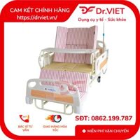 Giường bệnh viện NIKITA DCN08 Chính hãng – Đa chức năng cao cấp, Bảo hành 12 tháng, nệm chống loét, xuất xứ Nhật Bản, điều khiển bằng remote