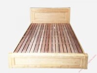Giường bệt gỗ sồi 1m6 1m8 GI050-51