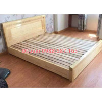 Giường bệt gỗ sồi nga 1m4,1m6,1m8x 2m ( FREESHIP 70 KM )