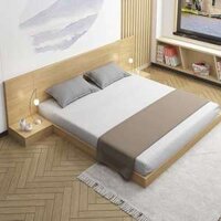 Giường bệt kiểu nhật gỗ mdf giá siêu rẻ