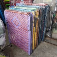 Giường bố xếp đan dây  khung sắt