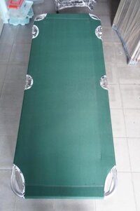 GIƯỜNG BỐ XẾP VẢI KHUNG SẮT SƠN MẠ